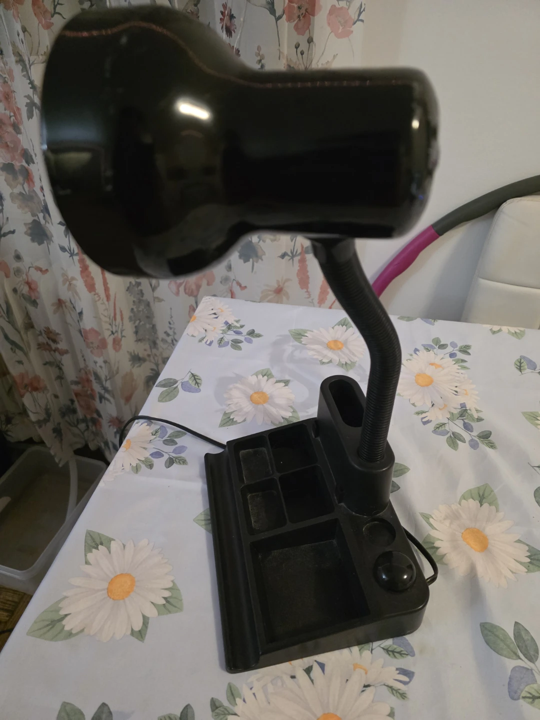 Black Desk Lamp with Organizer - photo 3