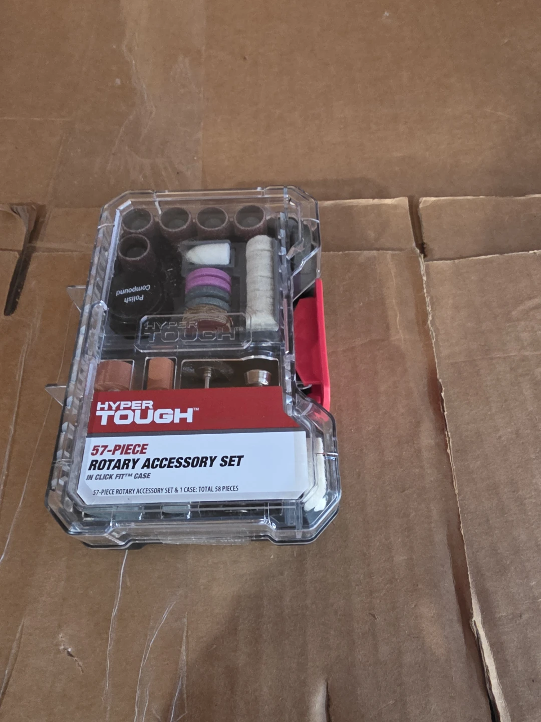 Hyper Tough 57-Piece Rotary Accessory Set