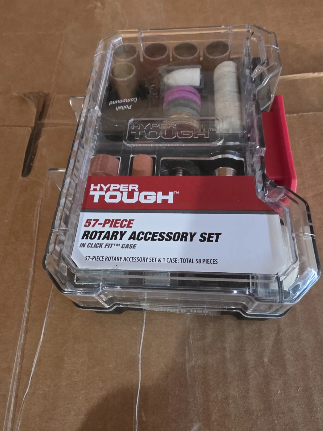 Hyper Tough 57-Piece Rotary Accessory Set - photo 3