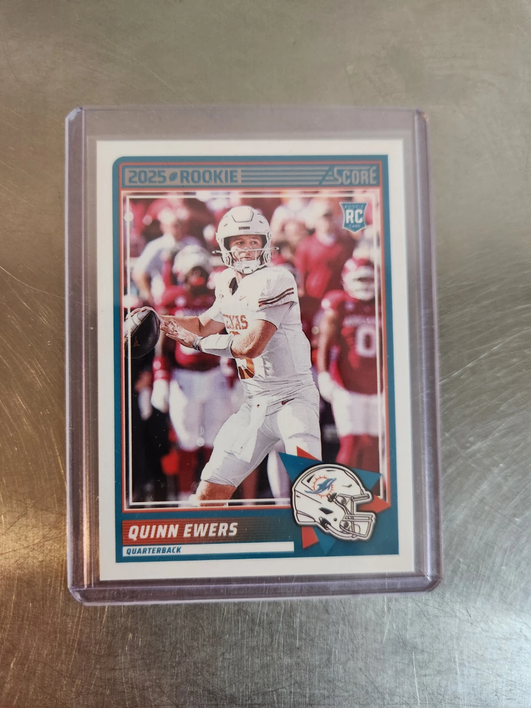 Quinn Ewers Miami Dolphins Rookie Card