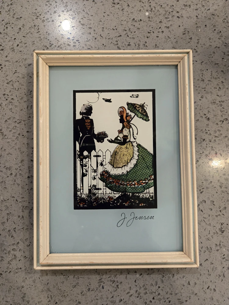 Framed J. Jensen Print