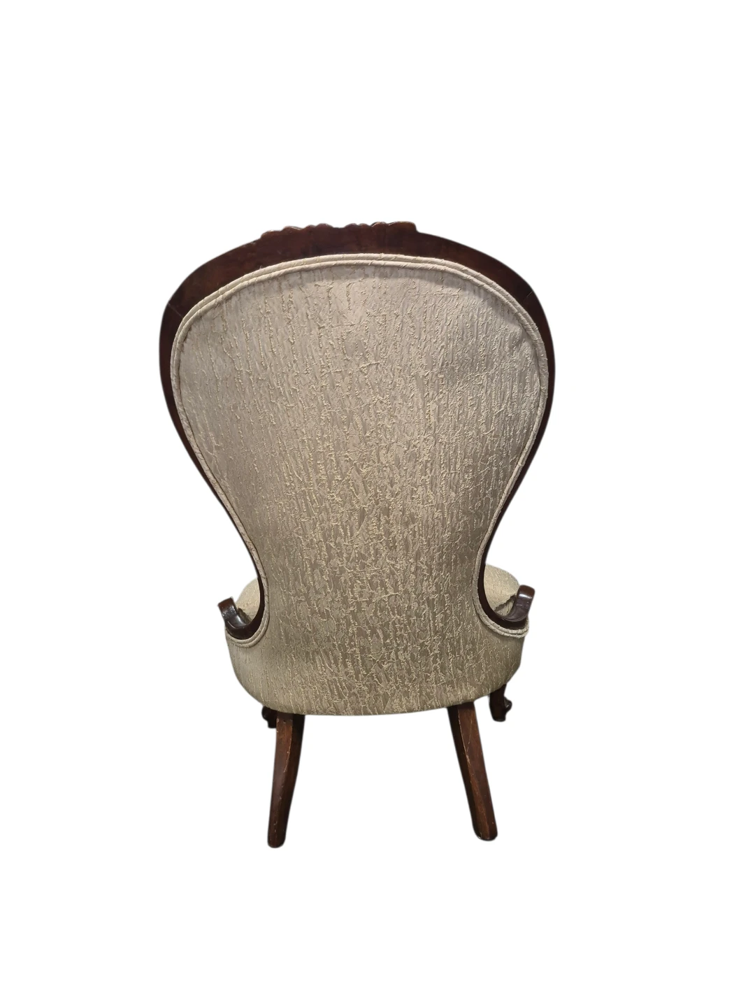 Vintage Accent Chair and Ottoman Set - photo 4