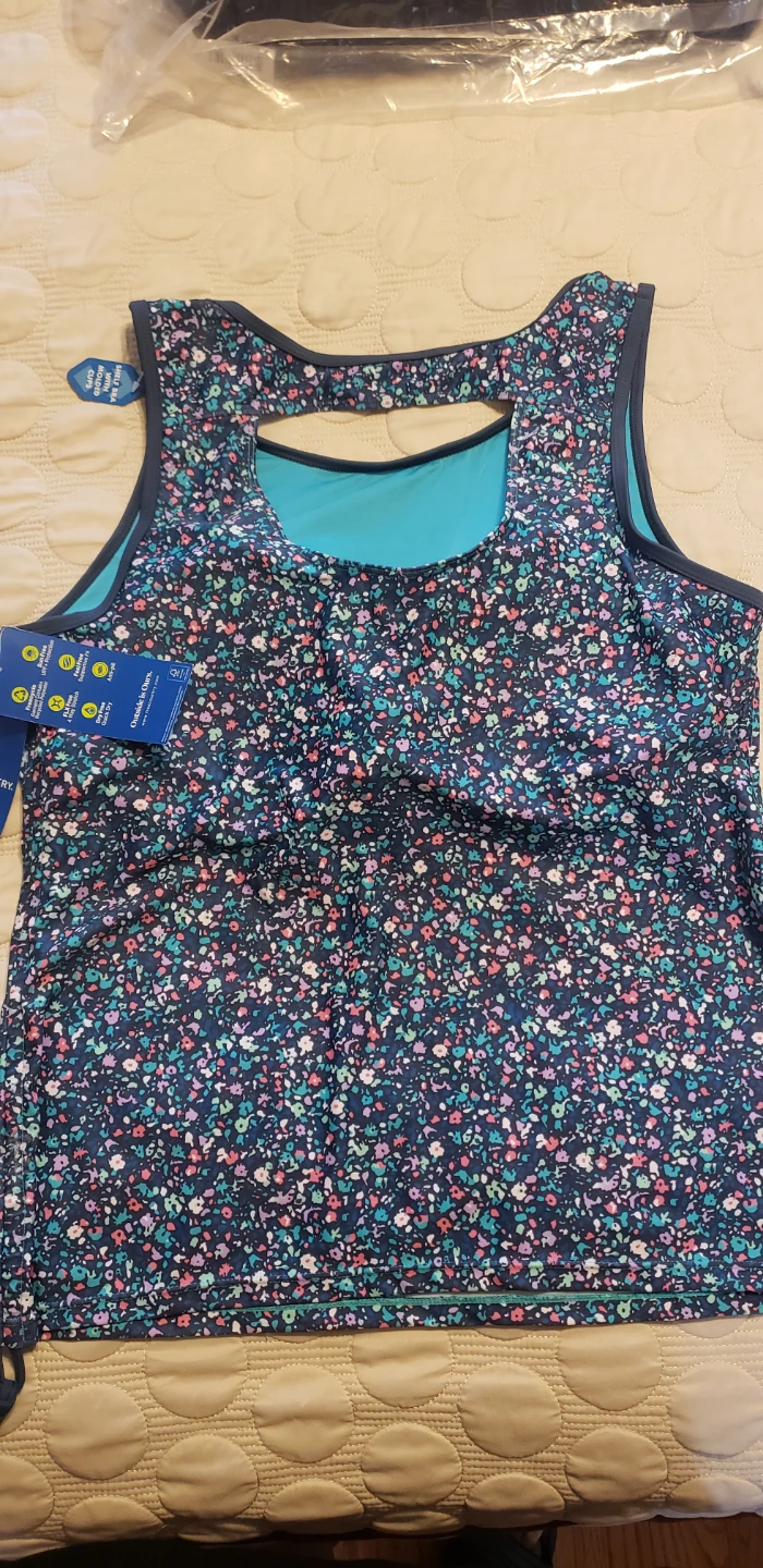 New Free Country Swimsuit Top - 1X