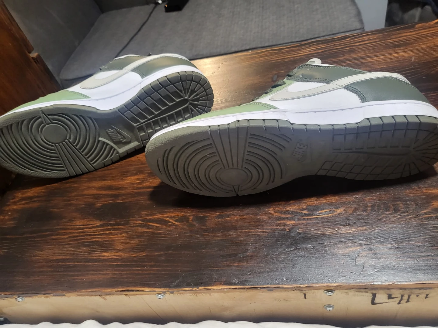 Nike Dunk Low Medium Olive White - photo 3