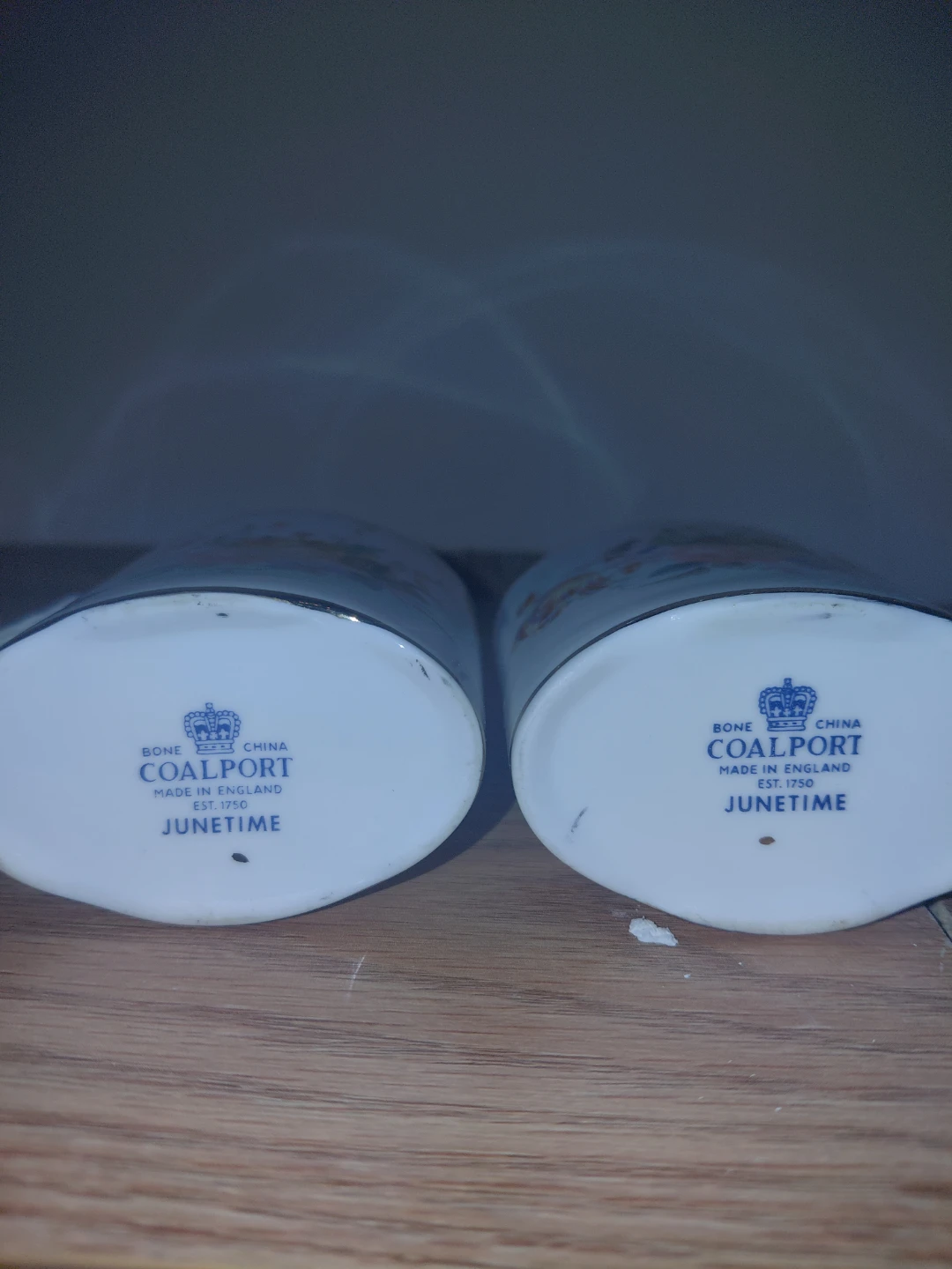 Coalport Bone China Juntetime Cups - photo 2