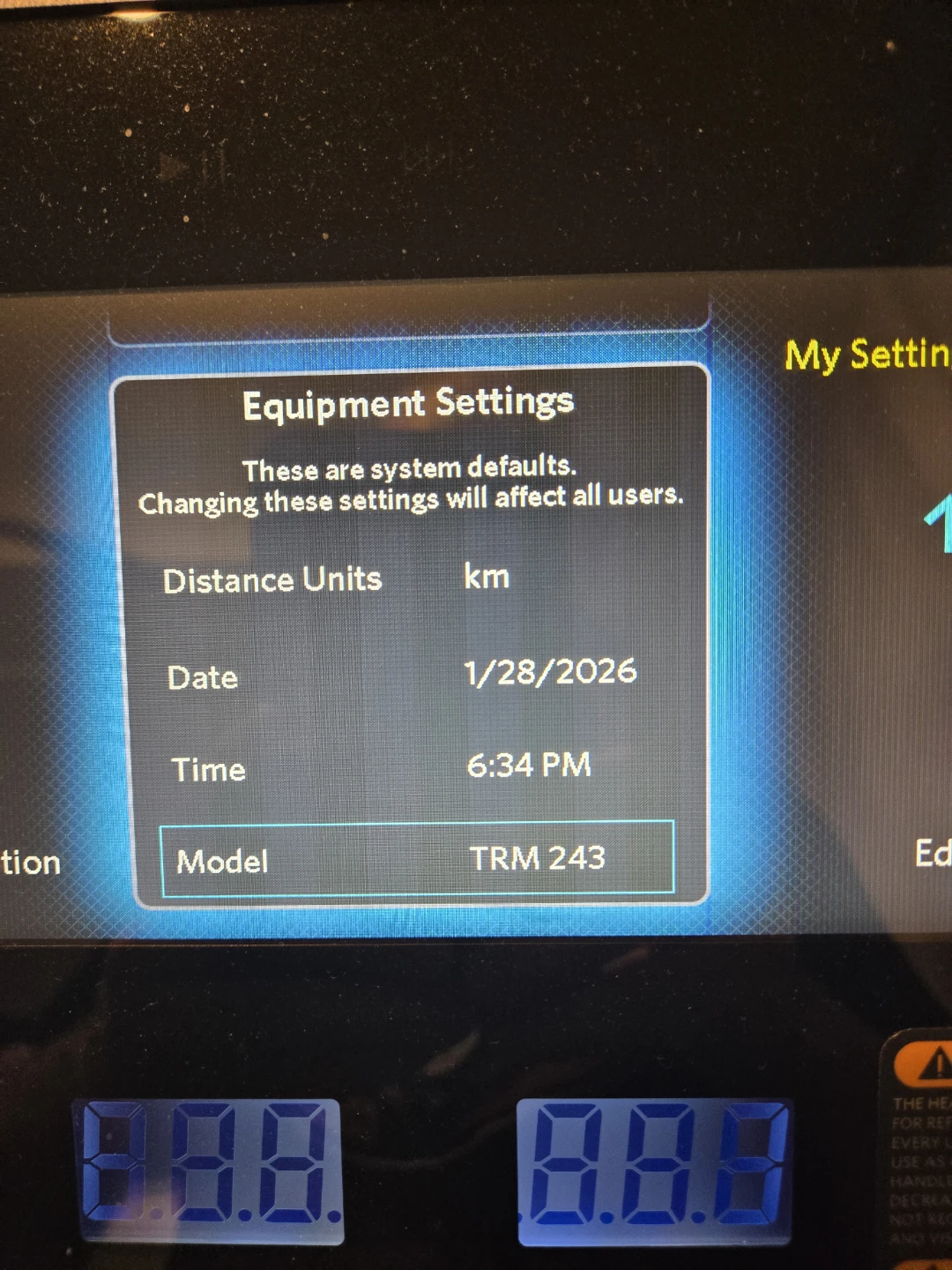 Precor TRM 243 Treadmill - photo 4