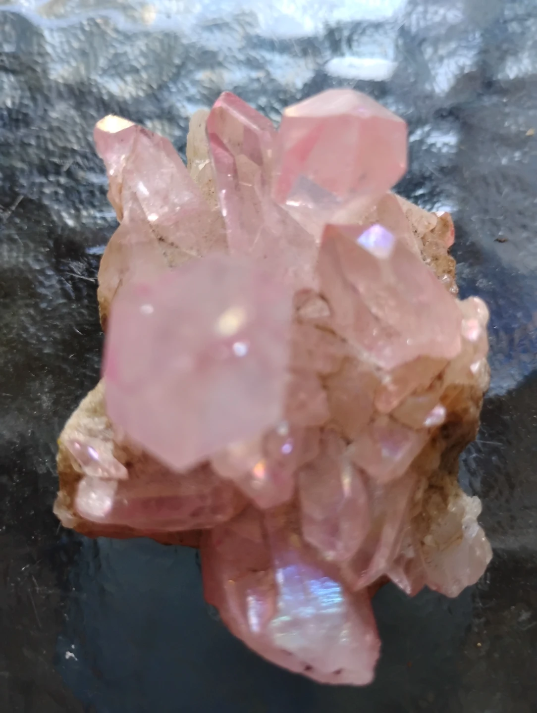 Pink Crystal Cluster