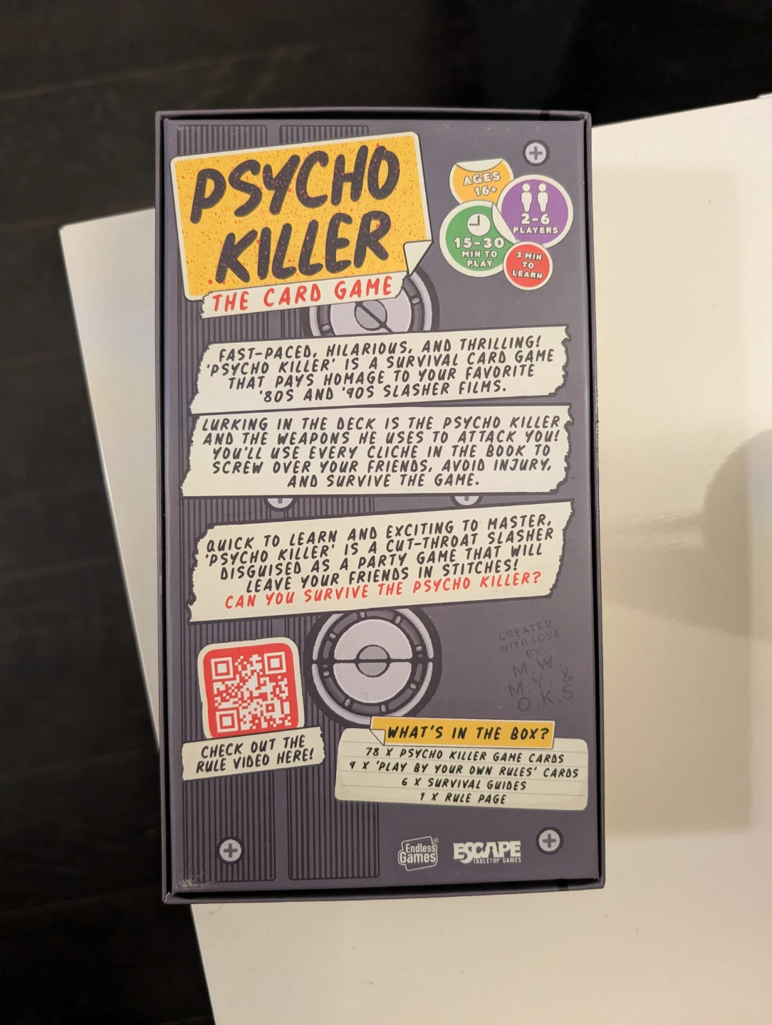 Psycho Killer Card Game - photo 3