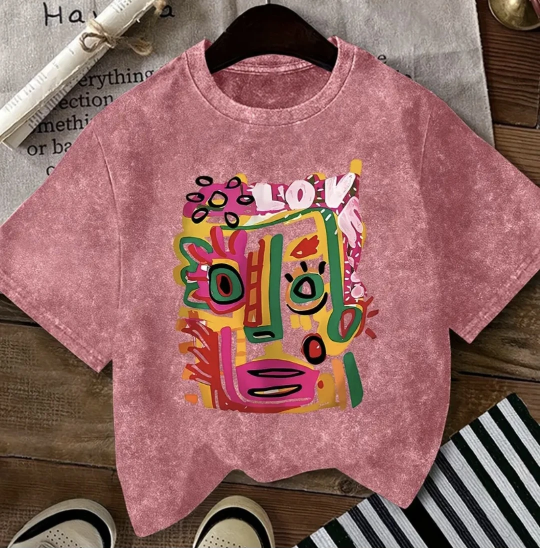 Pink Graphic T-Shirt