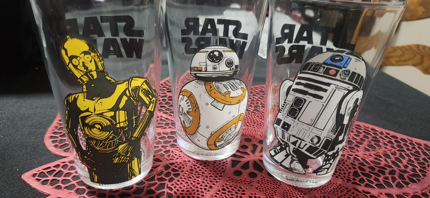 Star Wars Character Pint Glasses