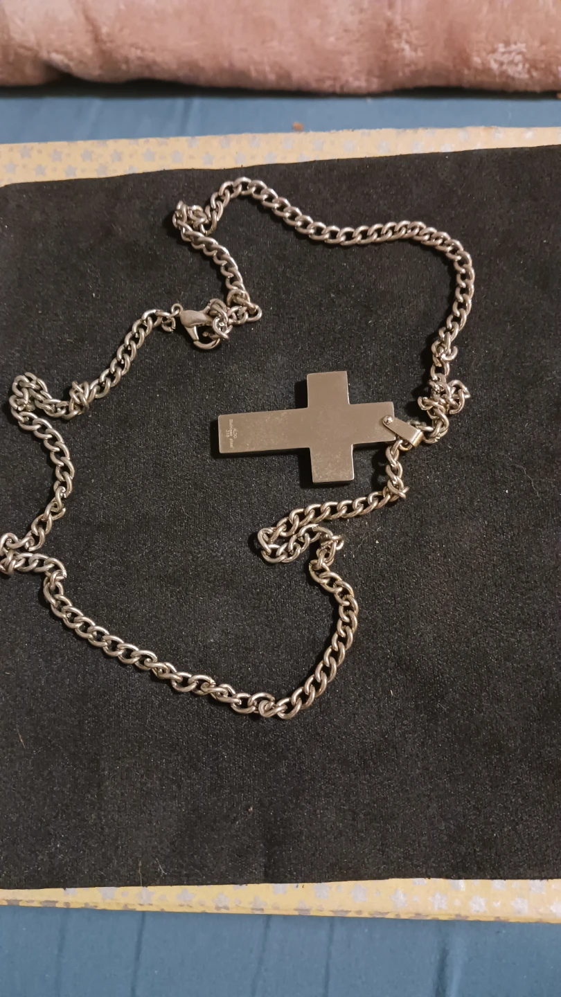 ALDO Stainless Steel Cross Necklace - photo 2
