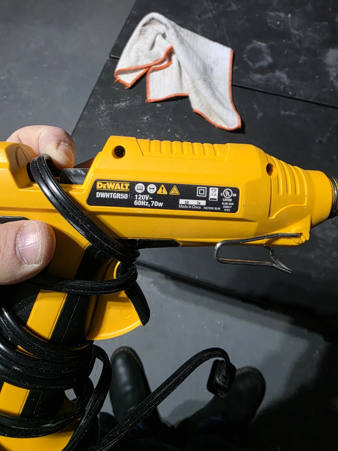 DeWalt DWHTGR50 Ceramic Hot Glue Gun - photo 2
