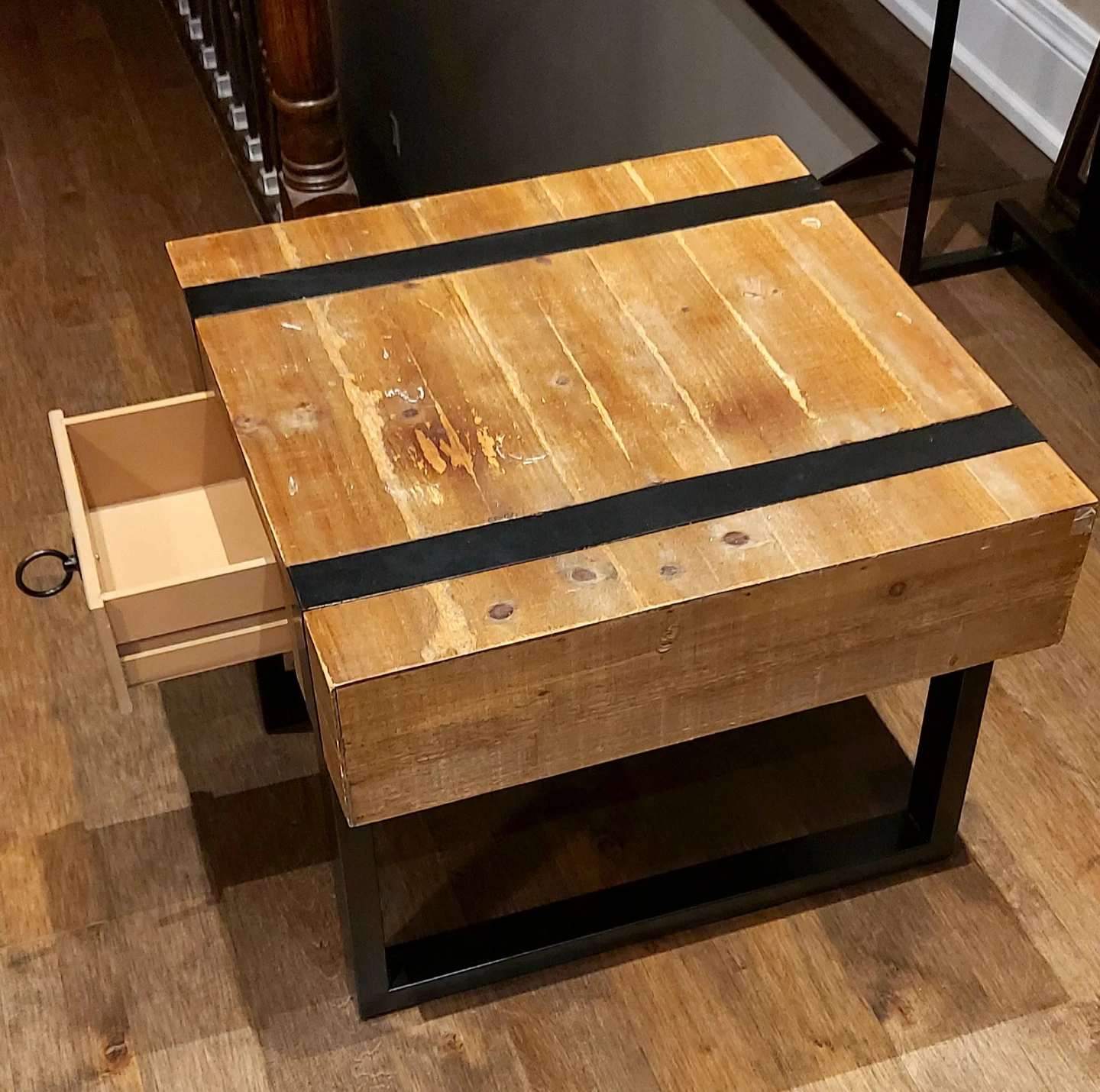 Side Table with Drawer - photo 4