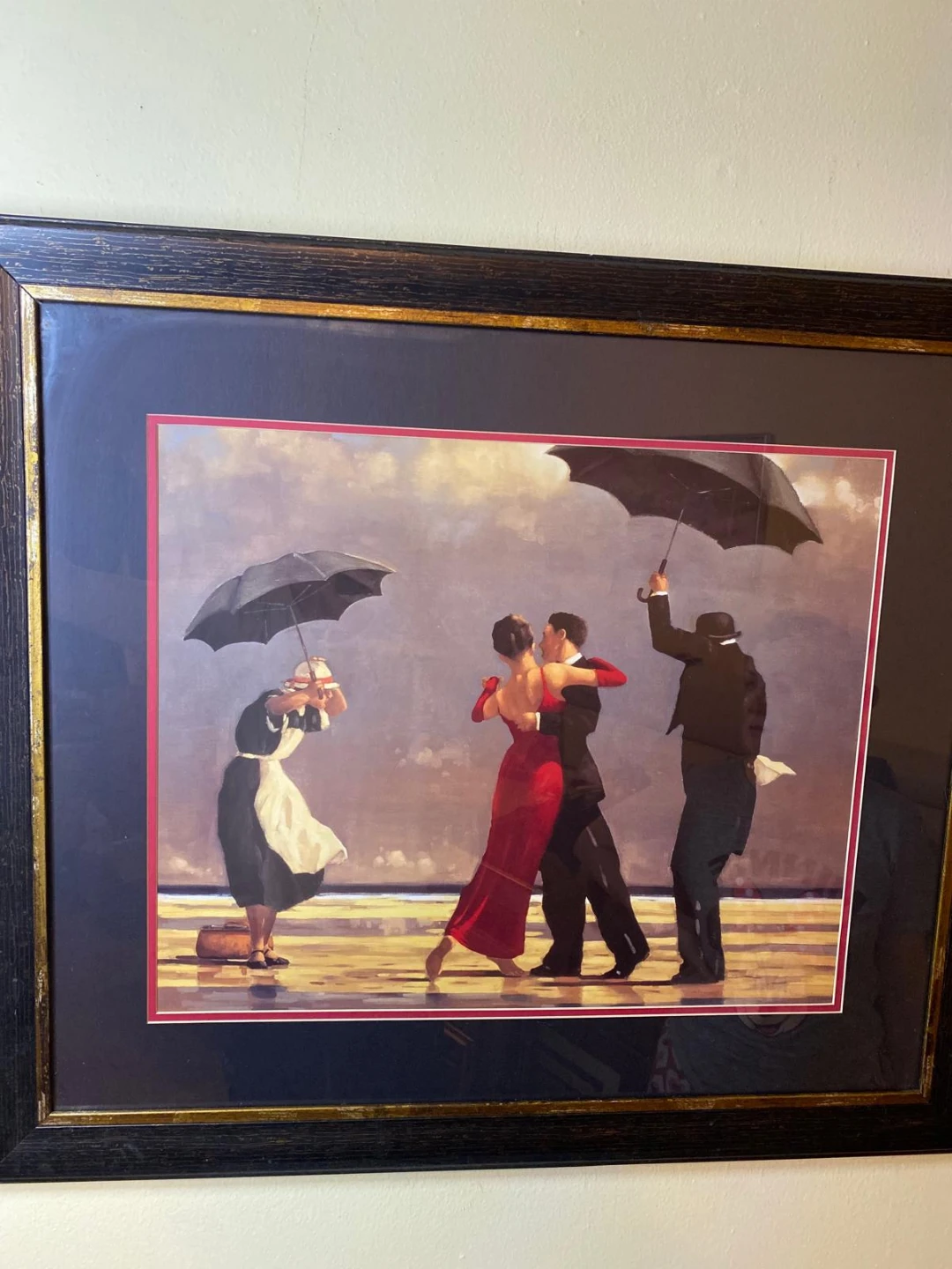 Framed Jack Vettriano Painting