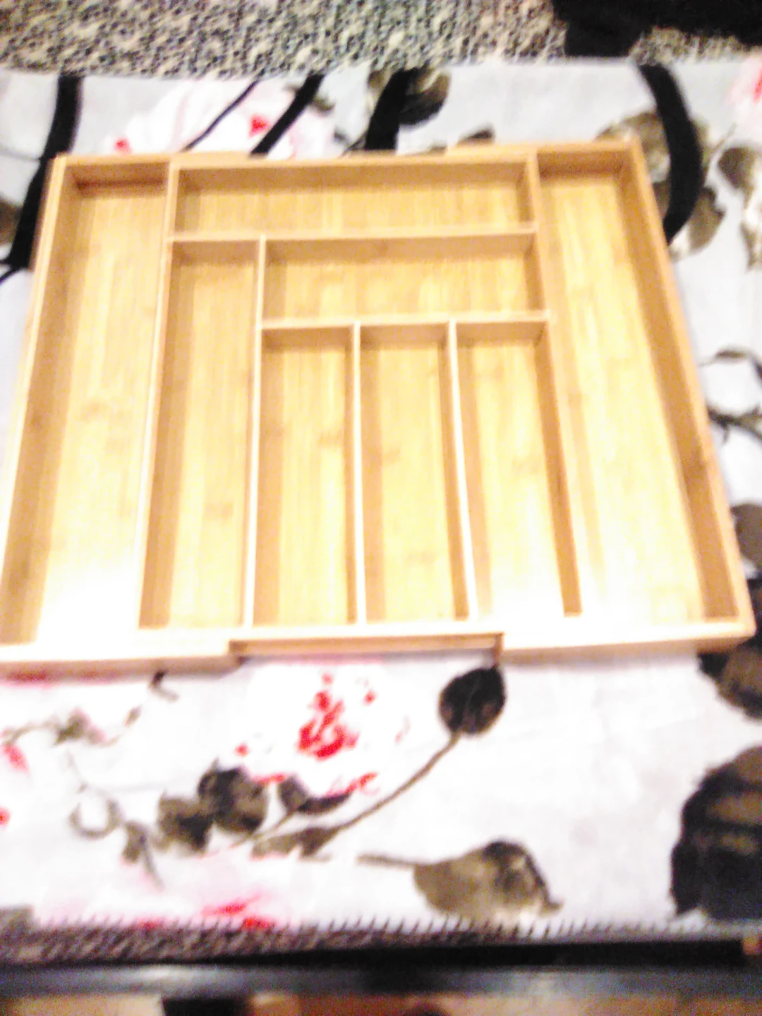 Bamboo Expandable Drawer Organizer - photo 2