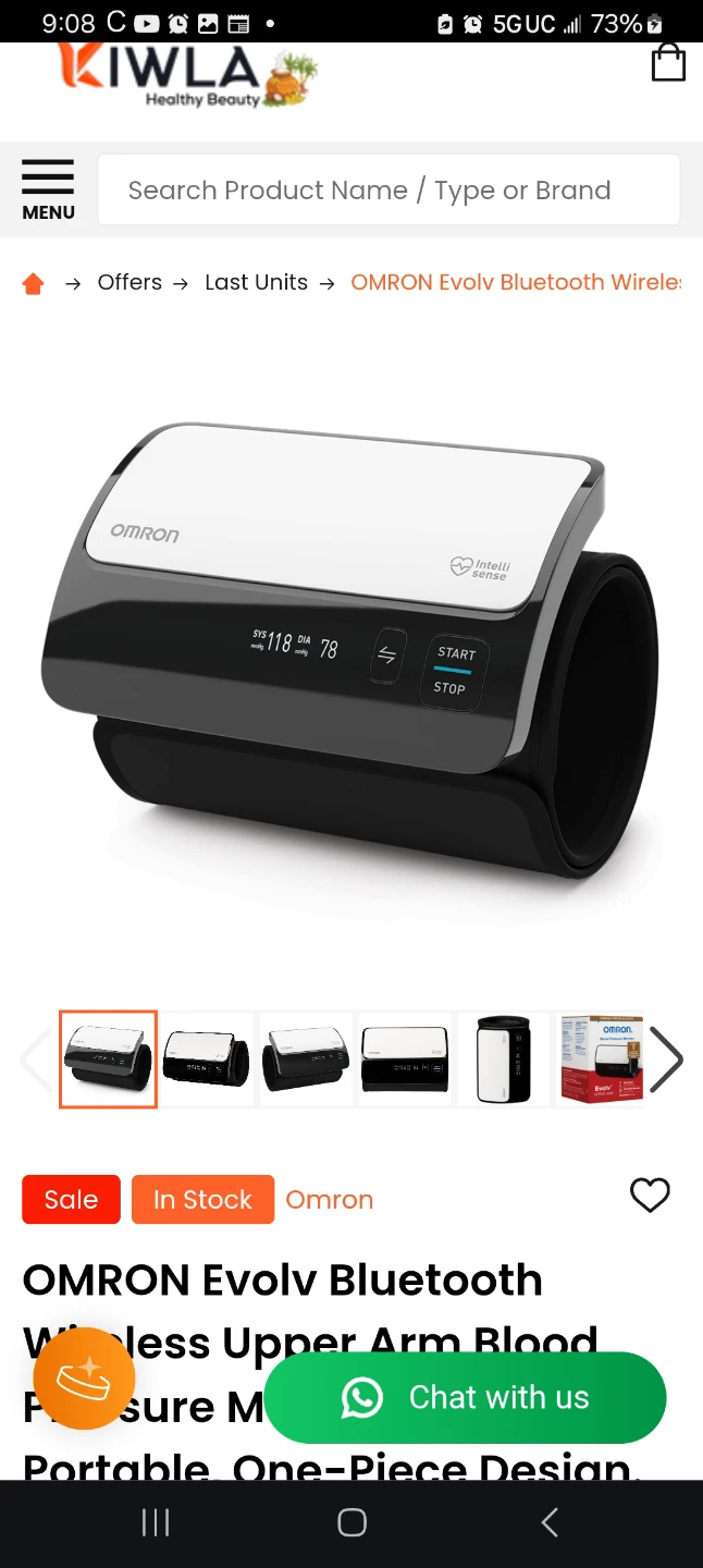 Omron Evolv Bluetooth Wireless Upper Arm Blood Pressure Monitor - photo 2