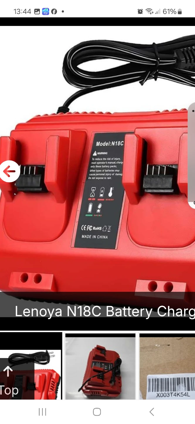 Lenoya N18C Battery Charger
