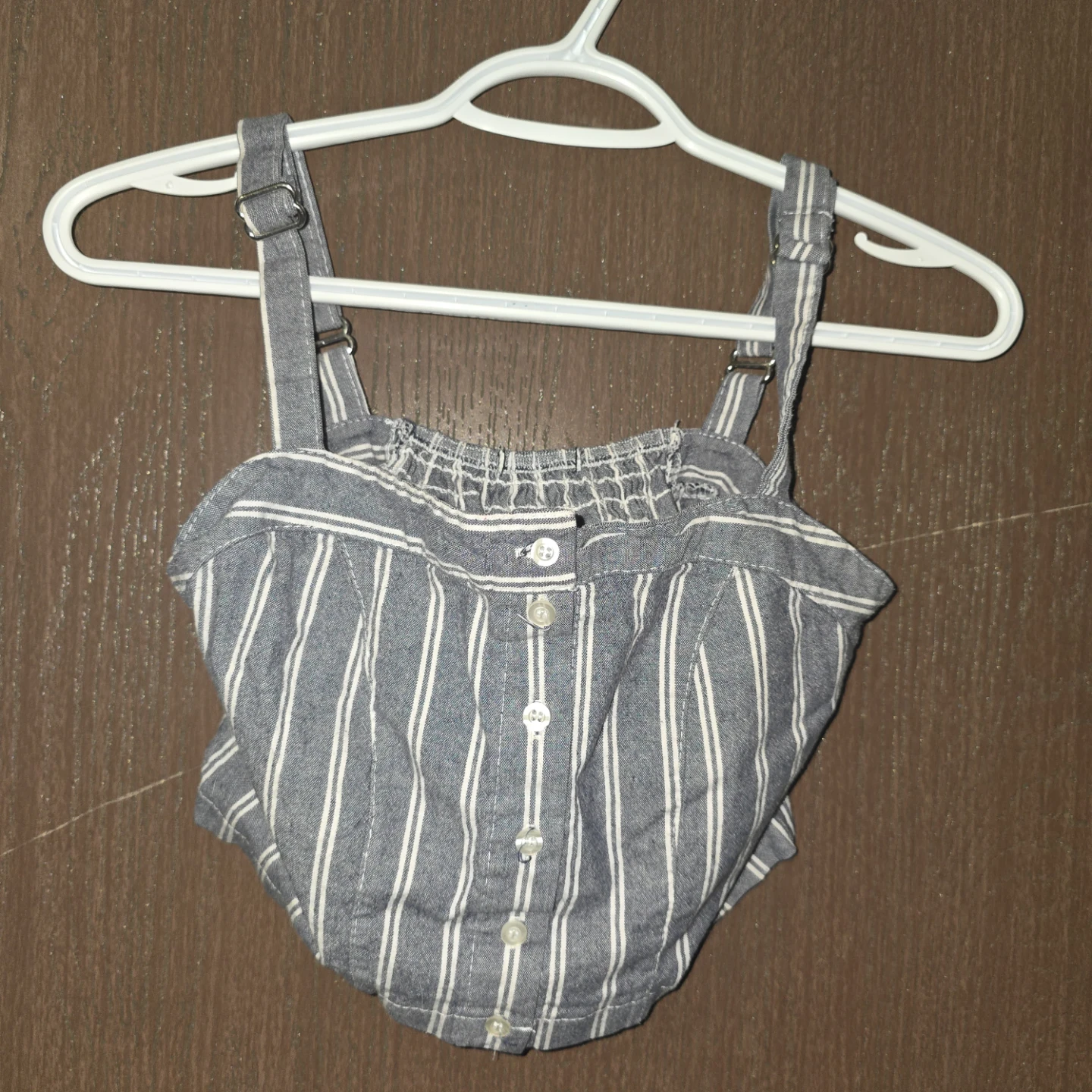 Garage Striped Crop Top