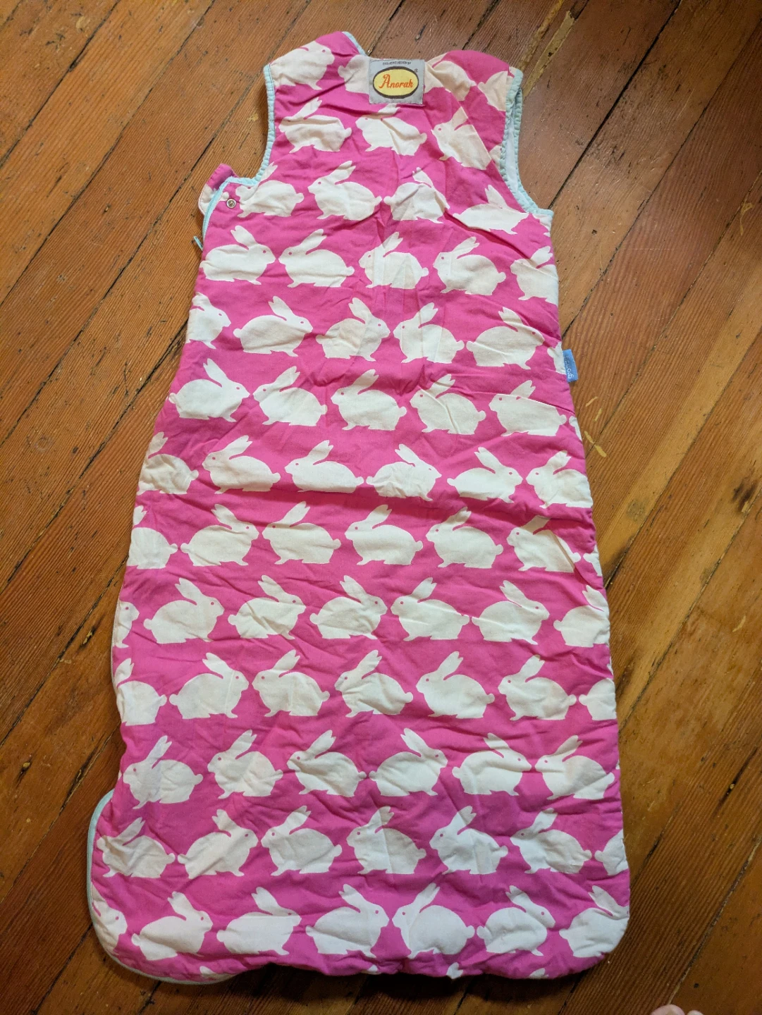 Grobag Baby Sleeping Bag - Pink Bunny Pattern - photo 3