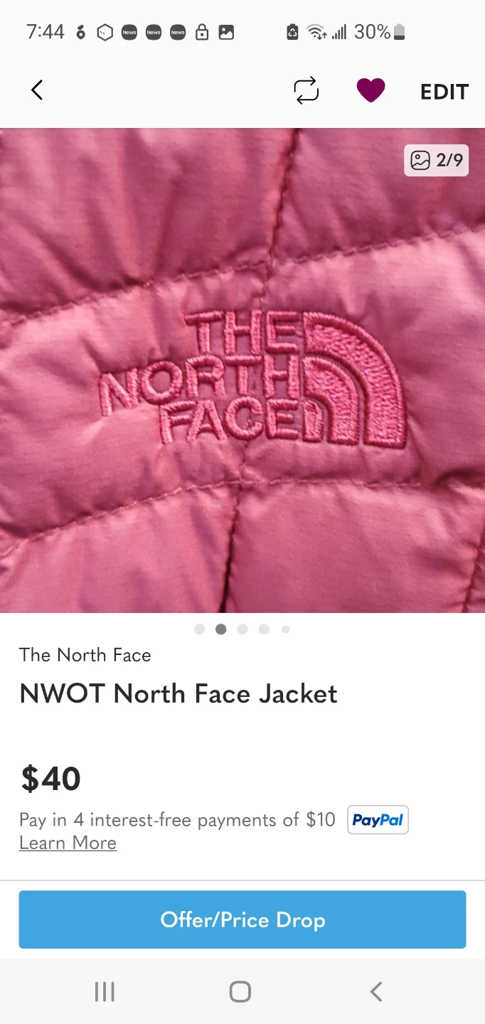 NWOT The North Face Jacket - Women's Small - photo 4