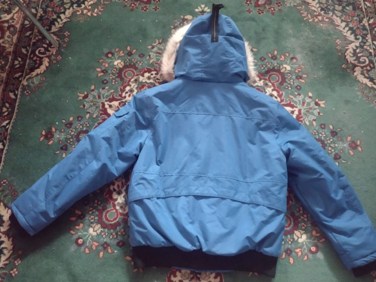 Noize Blue Winter Jacket with Fur Hood - photo 4