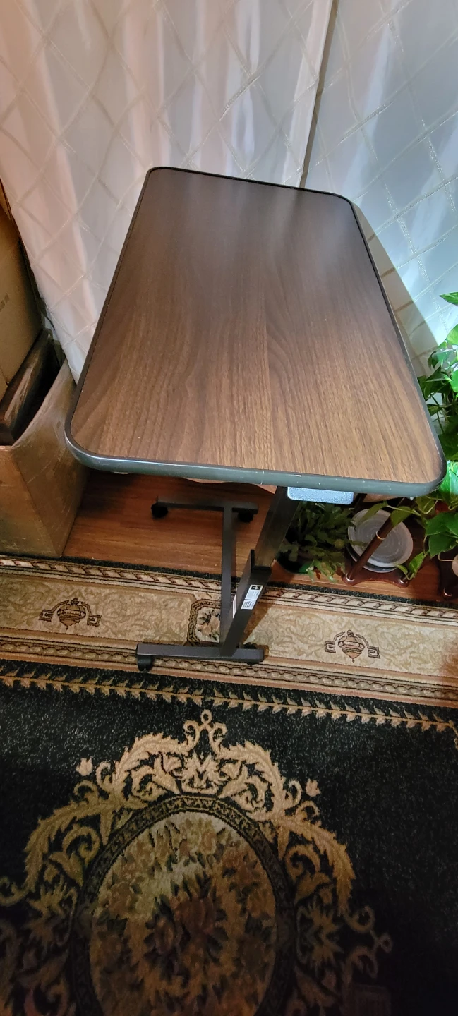 Medline Adjustable Overbed Table. - photo 3