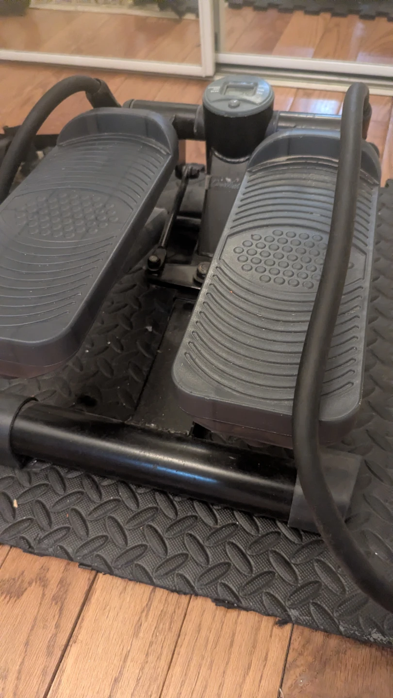 Stair Stepper with Resistance Bands
