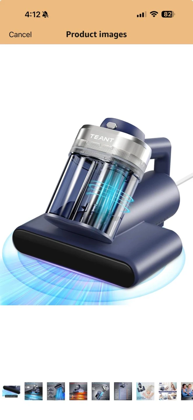 TEANT Handheld Vacuum Cleaner