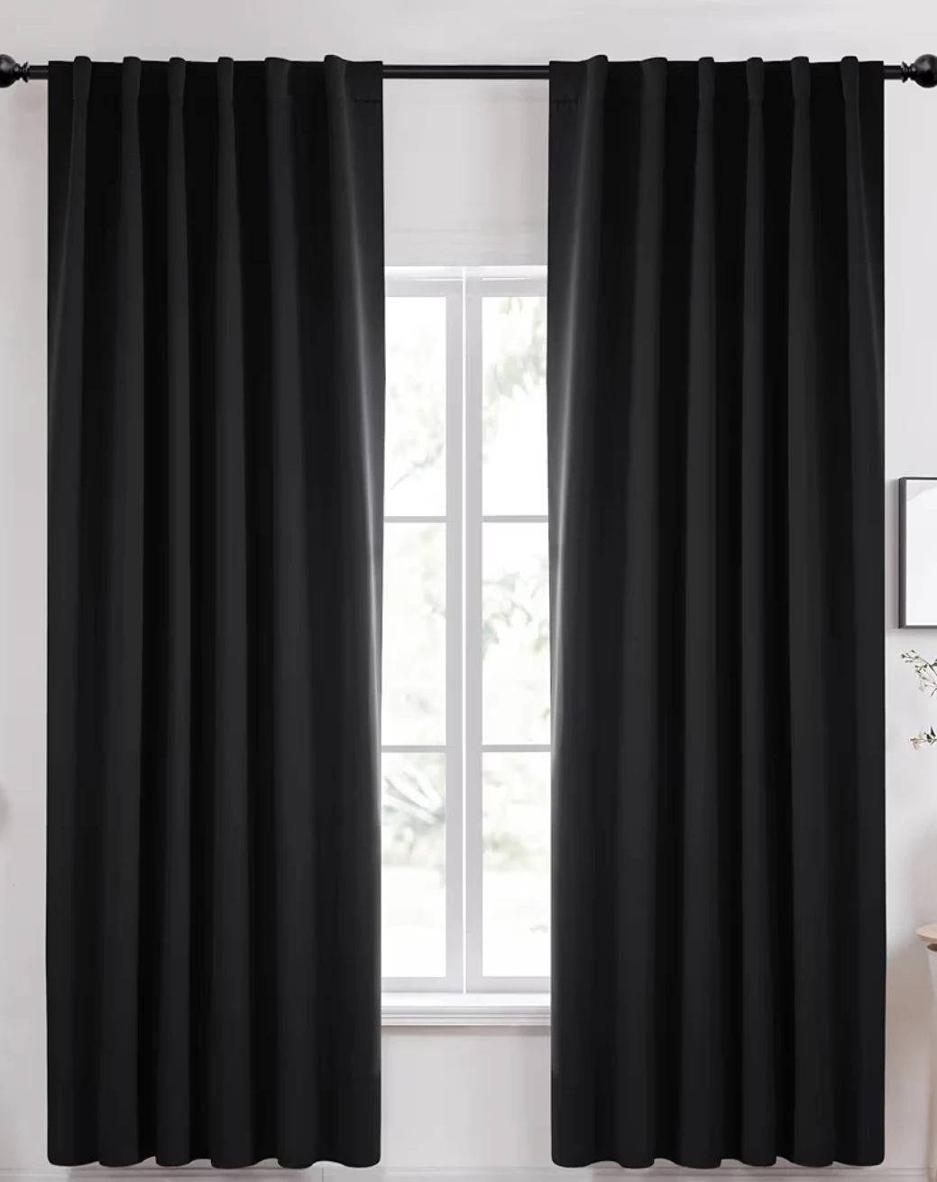 Blackout Curtains 84 Inch Long 2 Panels - photo 2