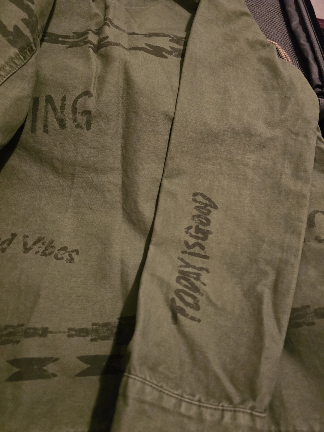Bayflow Olive Green Jacket Vintage - photo 4