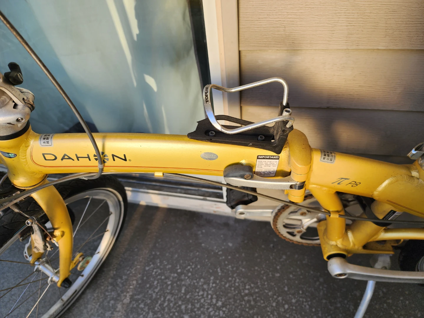 Dahon P8 Folding Bike - Yellow - photo 2