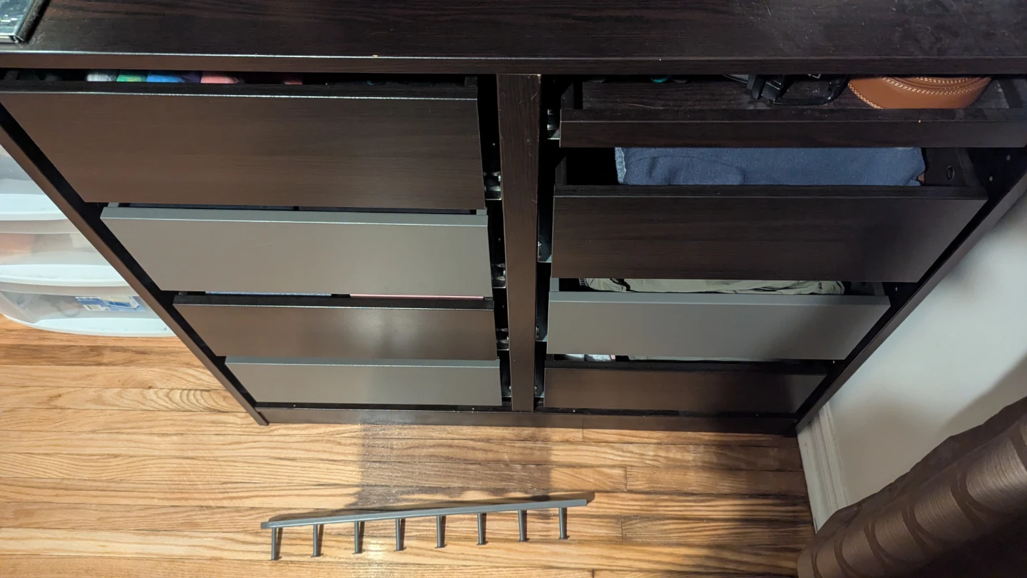 Ikea PAX wardrobe with drawers and accessories - photo 2