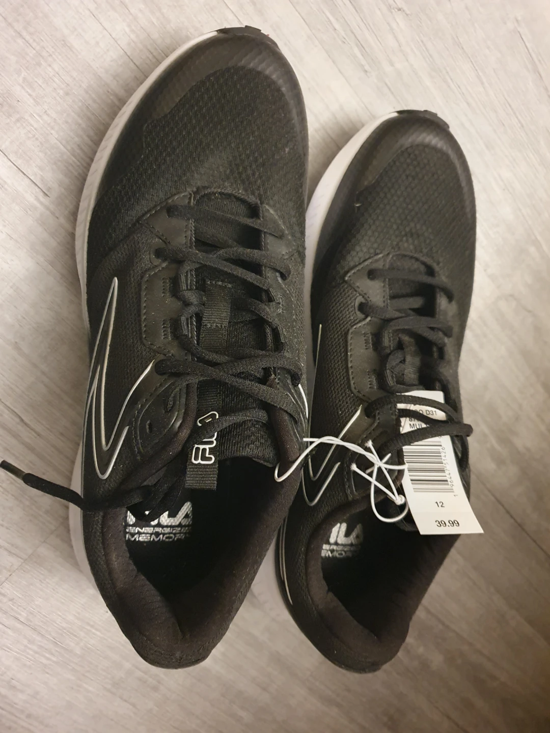 Fila Energized Memory Athletic Shoes - Size 12