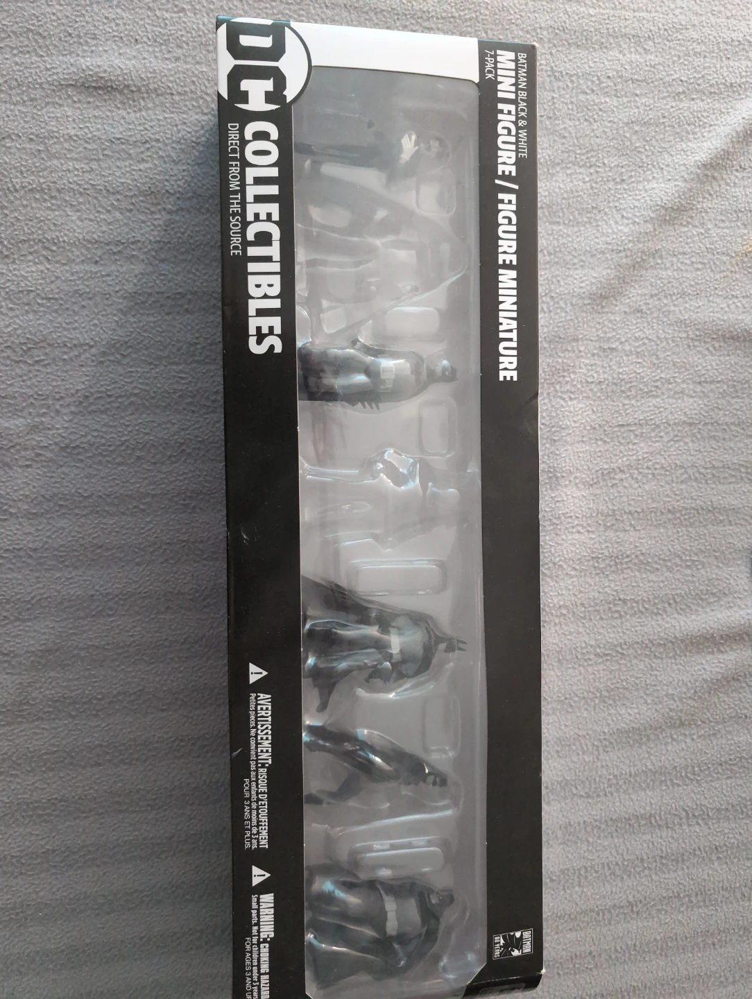DC Collectibles Batman Black & White Mini Figures (7-Pack)
