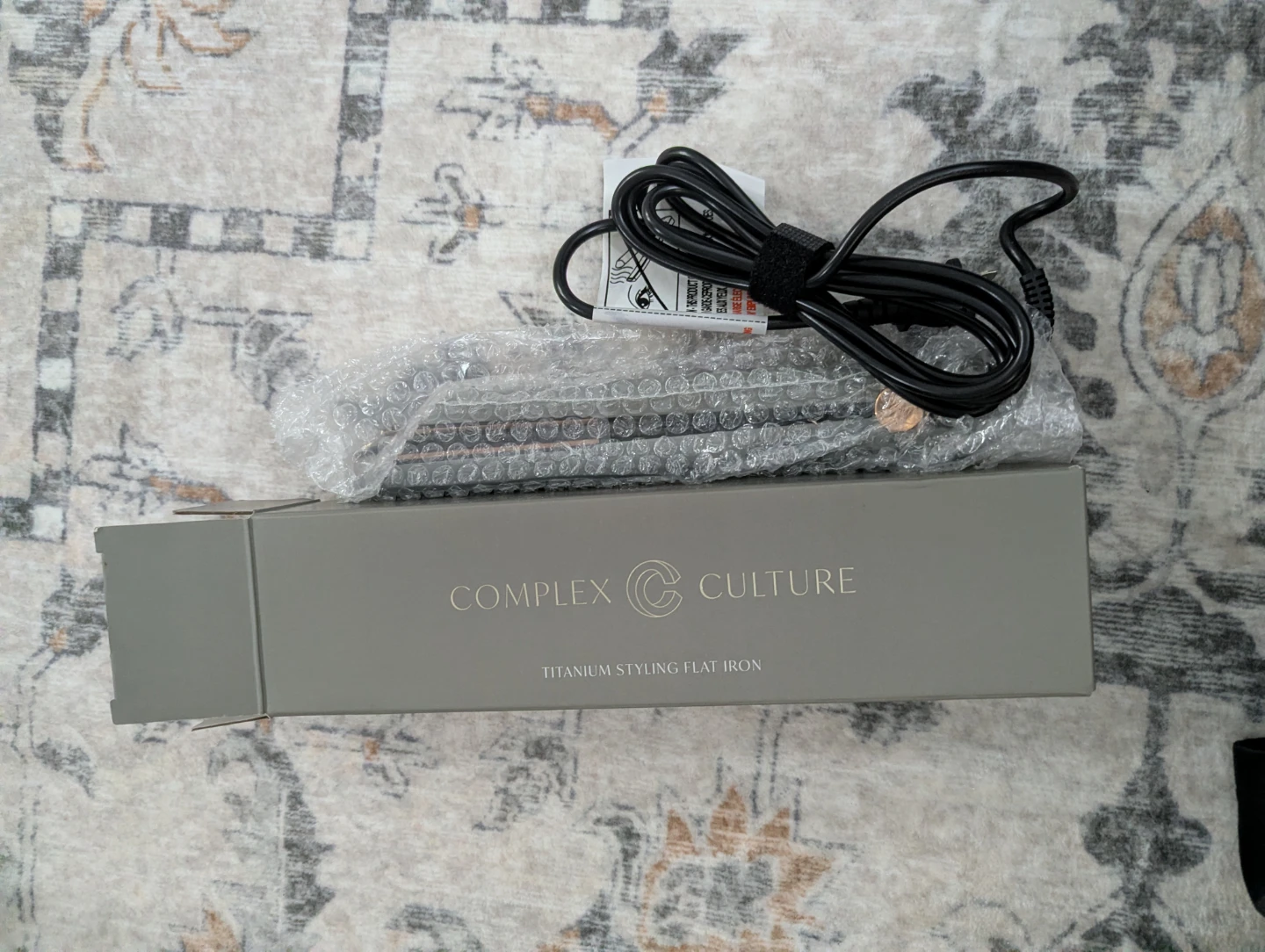 Complex Culture Titanium Styling Flat Iron NEW