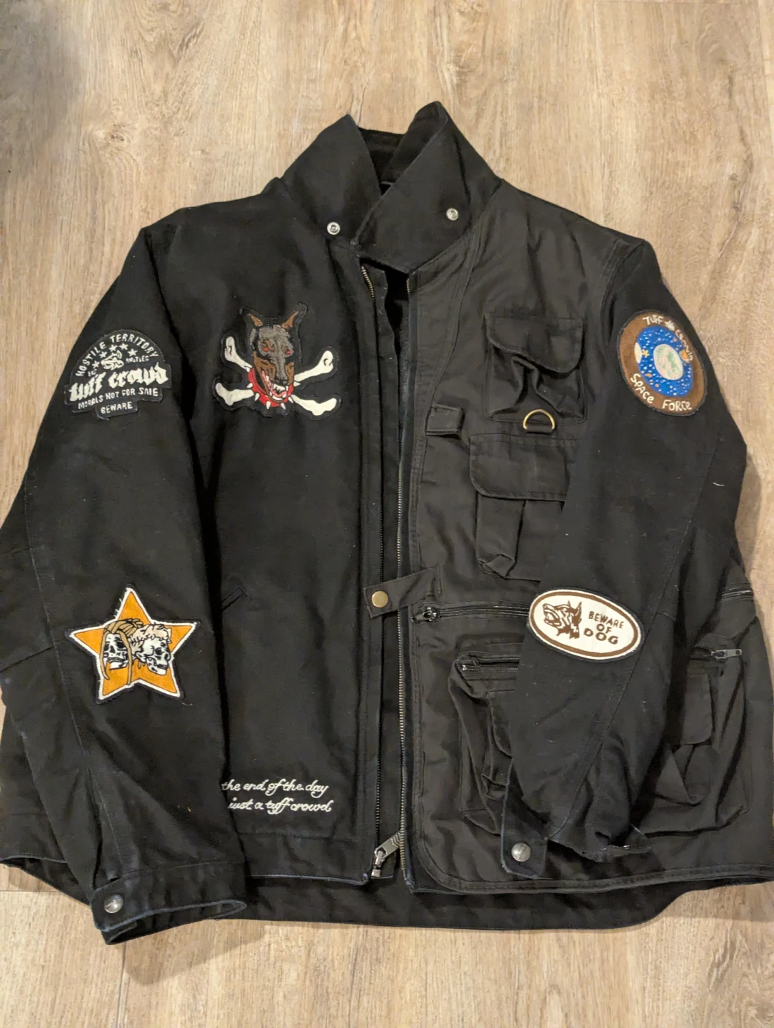 Tuff Crowd Black Jacket