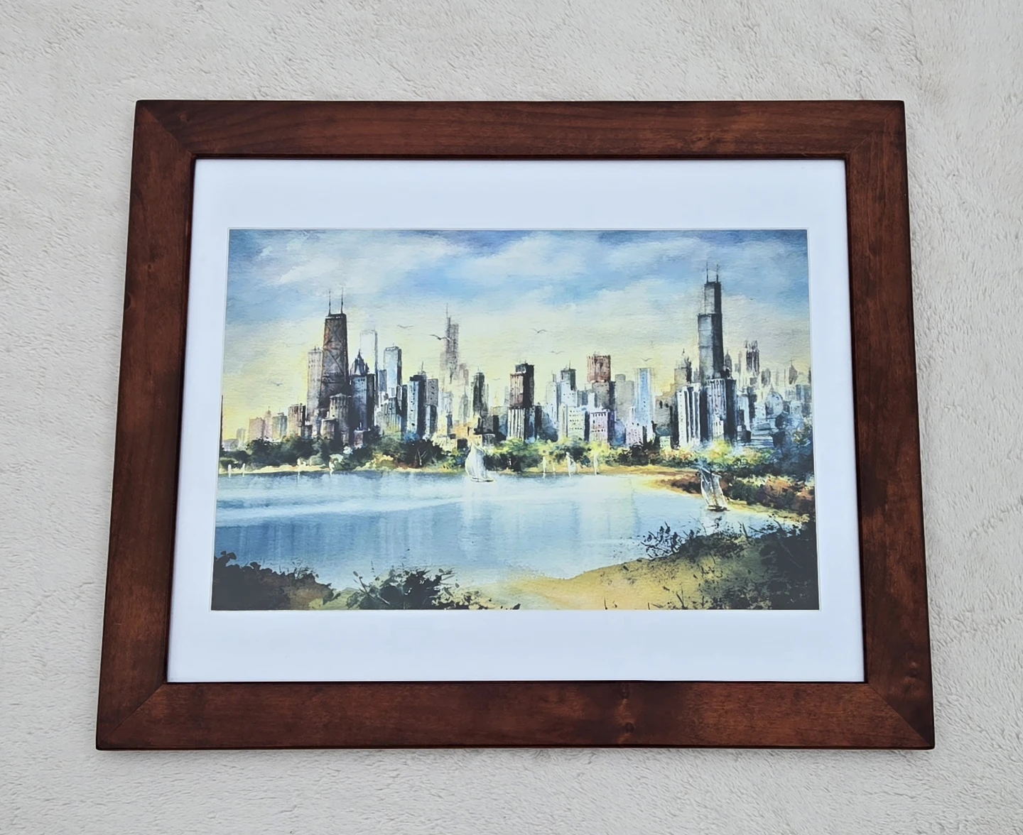 Framed Cityscape Picture