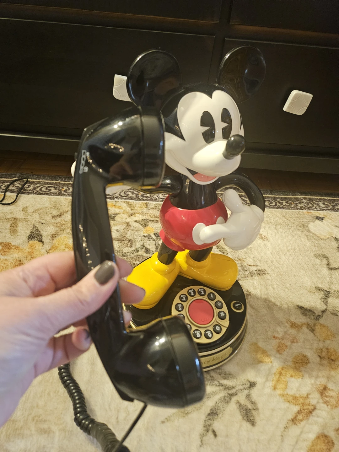Disney Mickey Mouse Rotary Phone - photo 3