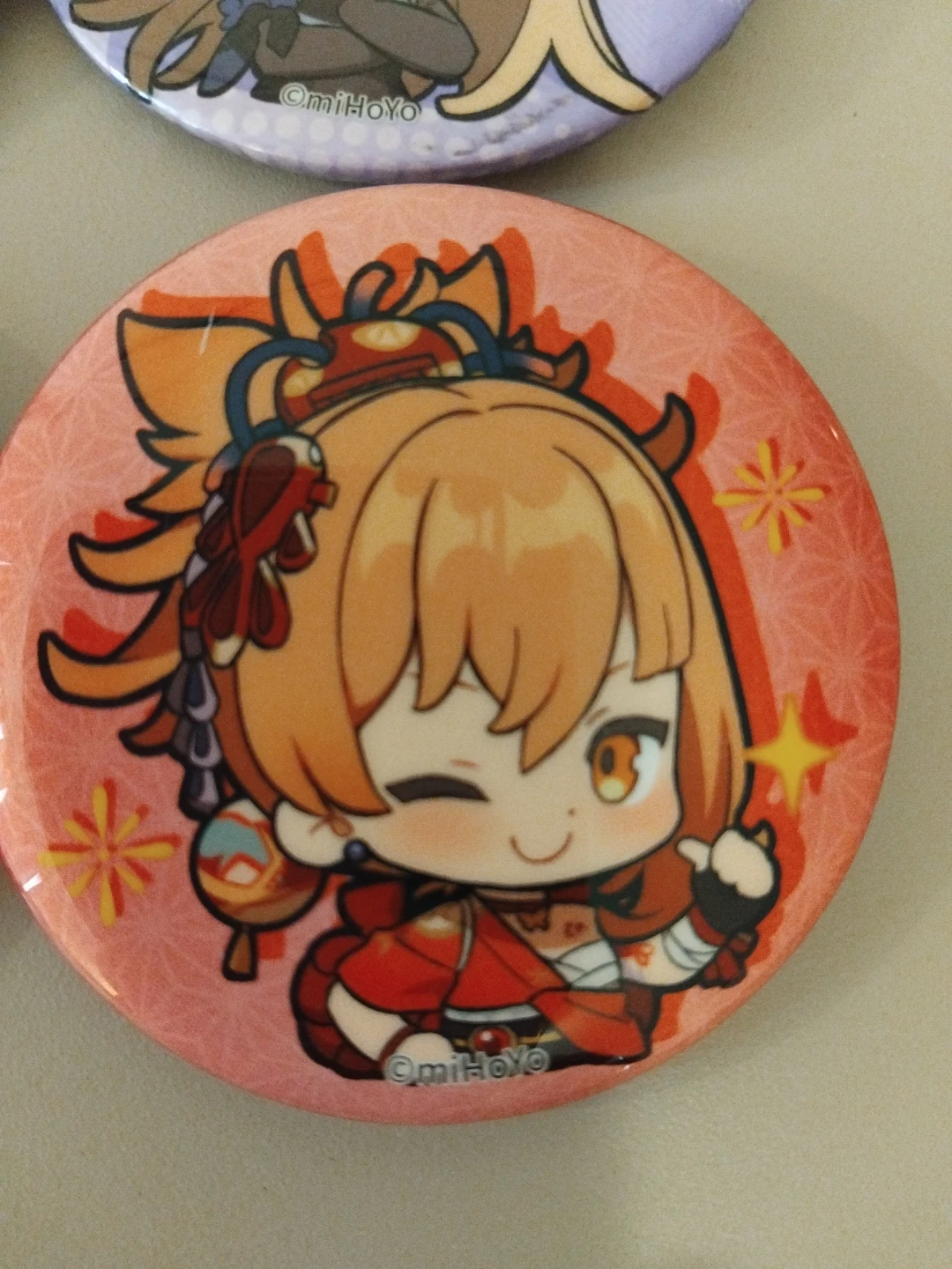 Genshin Impact Character Pinback Buttons - Set of 4 - photo 5