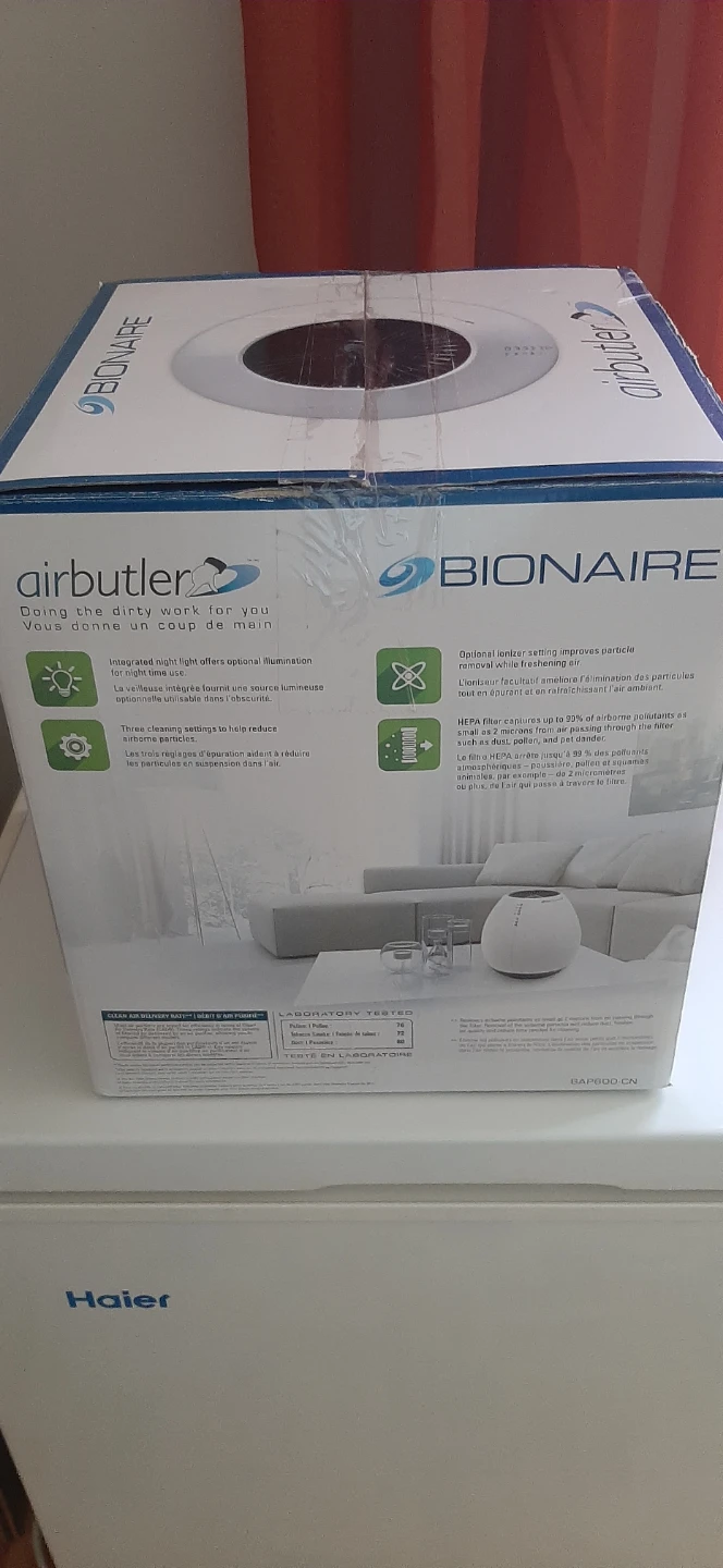 Bionaire Airbutler Air Cleaner - Like New! - photo 2