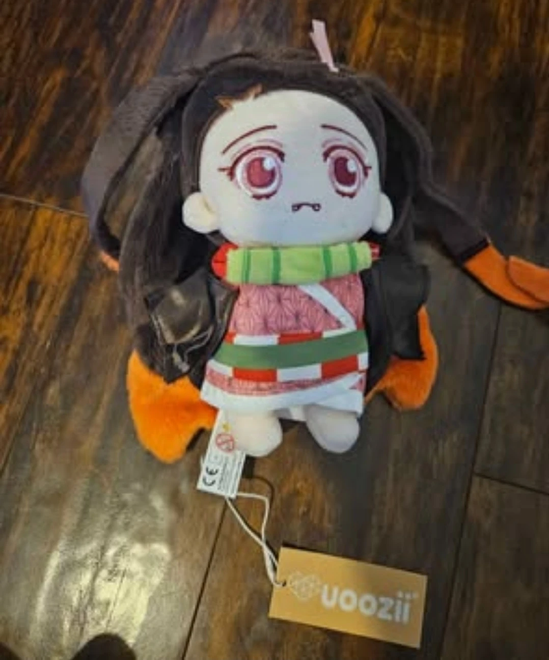 9"Uoozii Kamado Plush Cute Anime Plush Figure