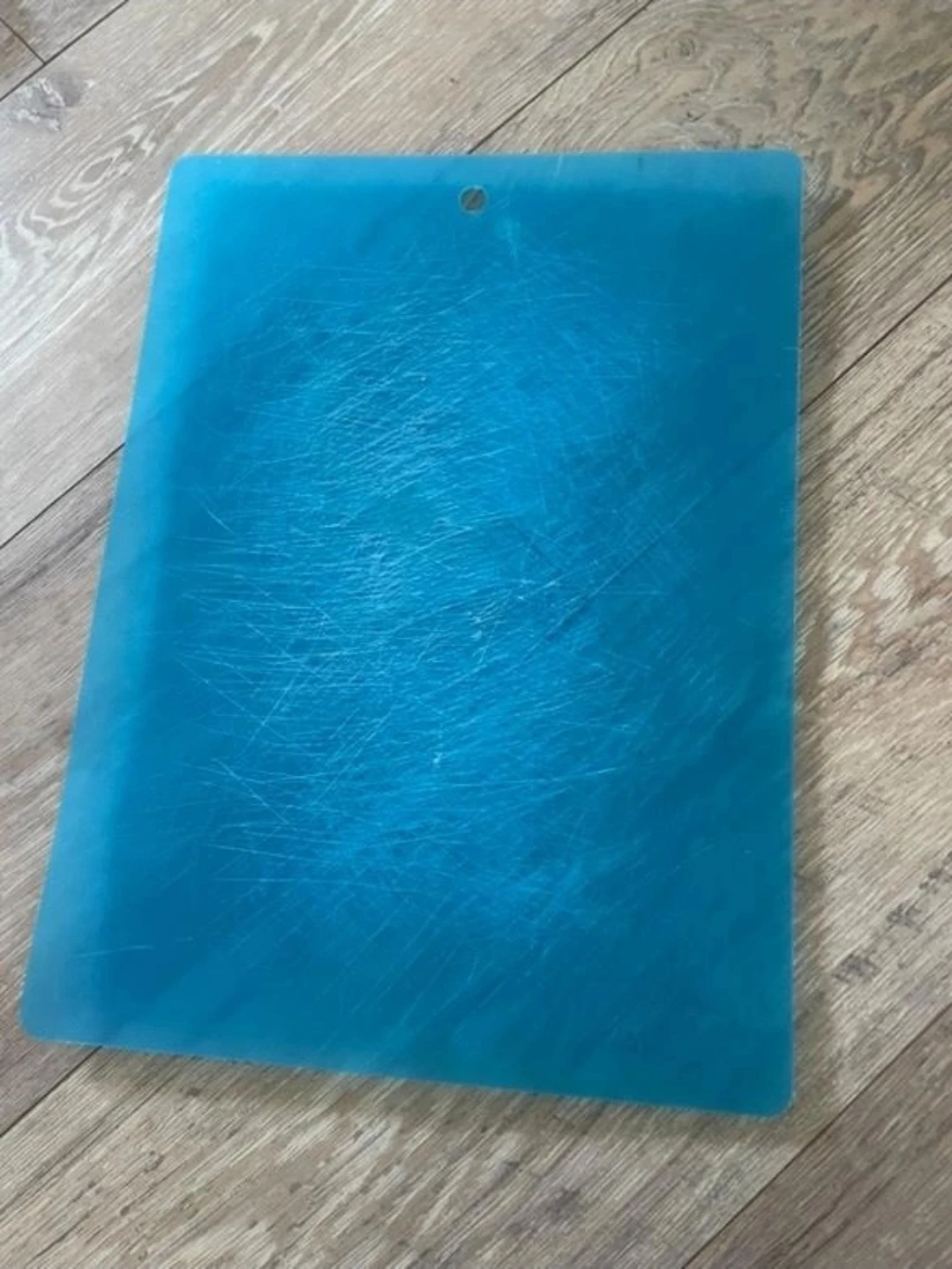 Teal Plastic Cutting Board