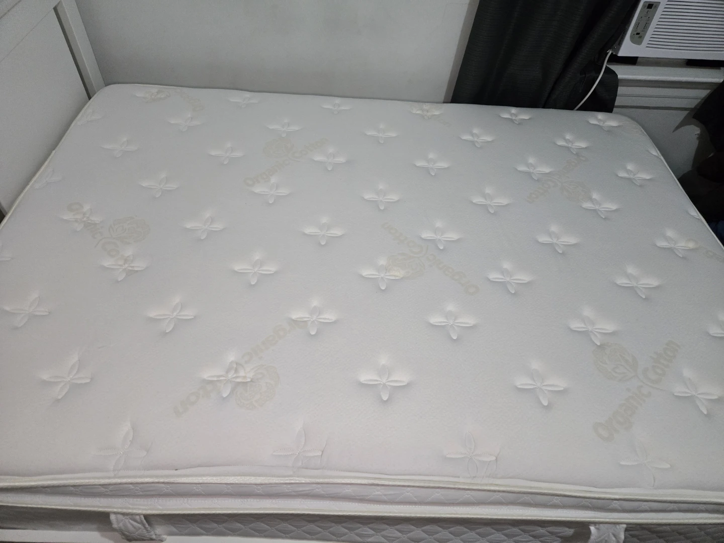 Double size Medium Organic Cotton Mattress (Like New) - photo 3