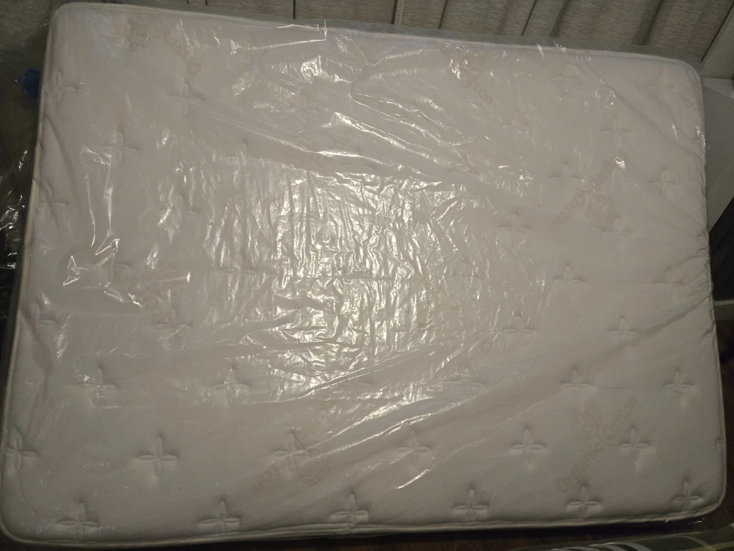 Double size Medium Organic Cotton Mattress (Like New) - photo 5