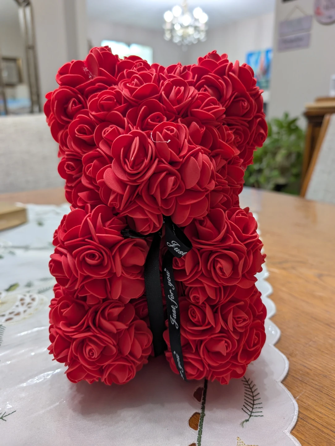 Red Rose Teddy Bear 🥕