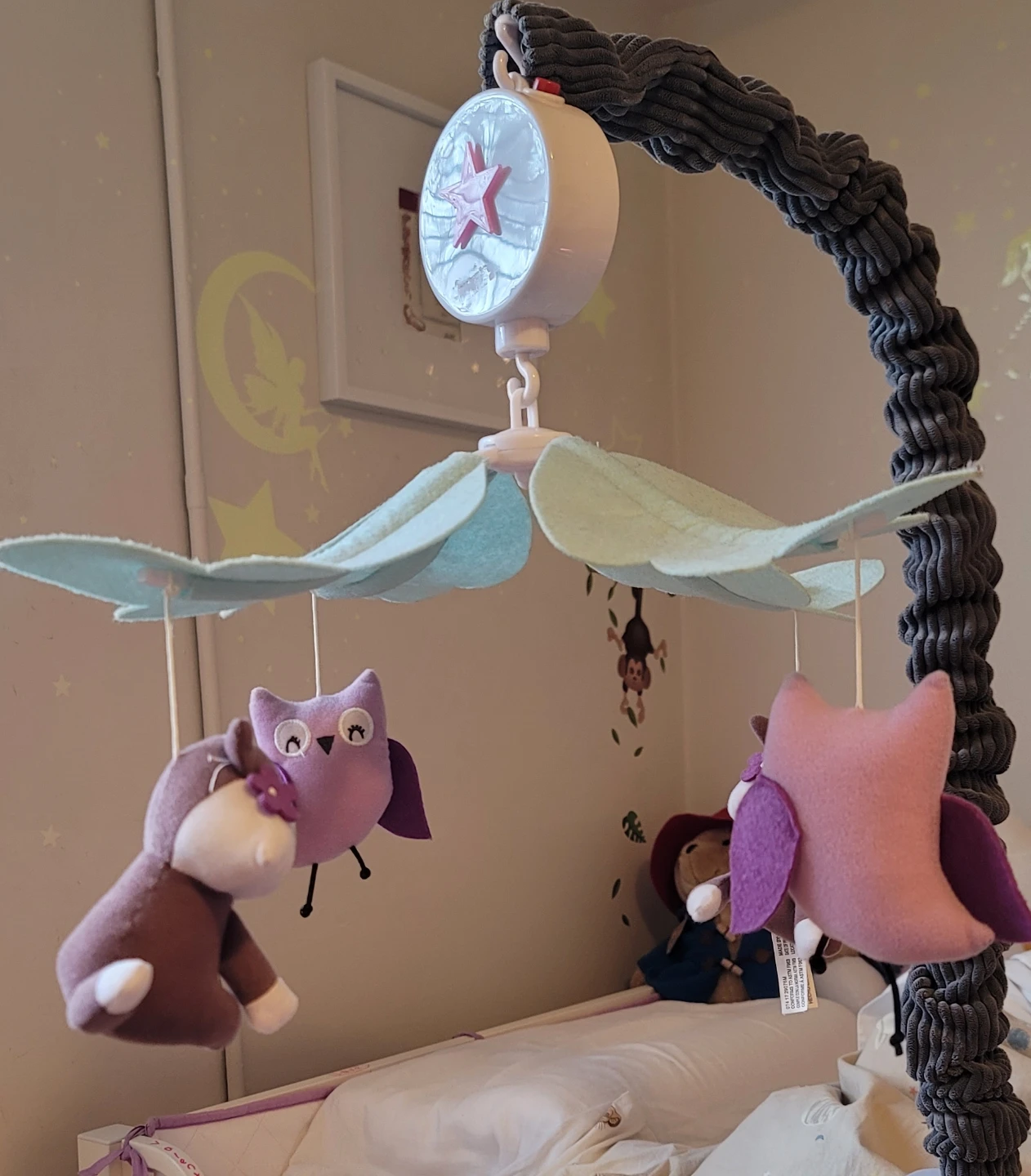 Baby Mobile with Plush Animals - photo 3