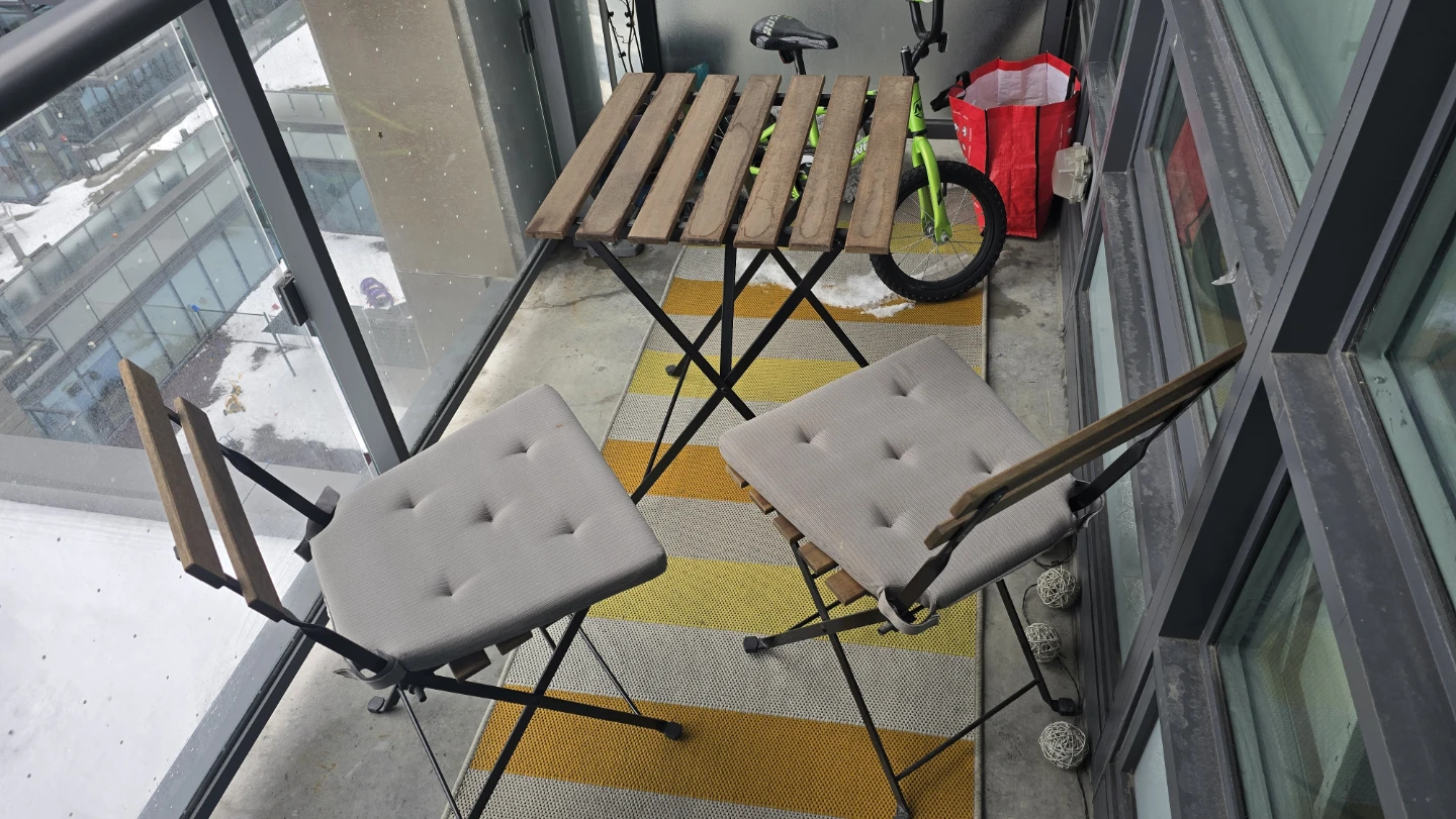 Outdoor Bistro Set - Table and 2 Chairs - photo 2