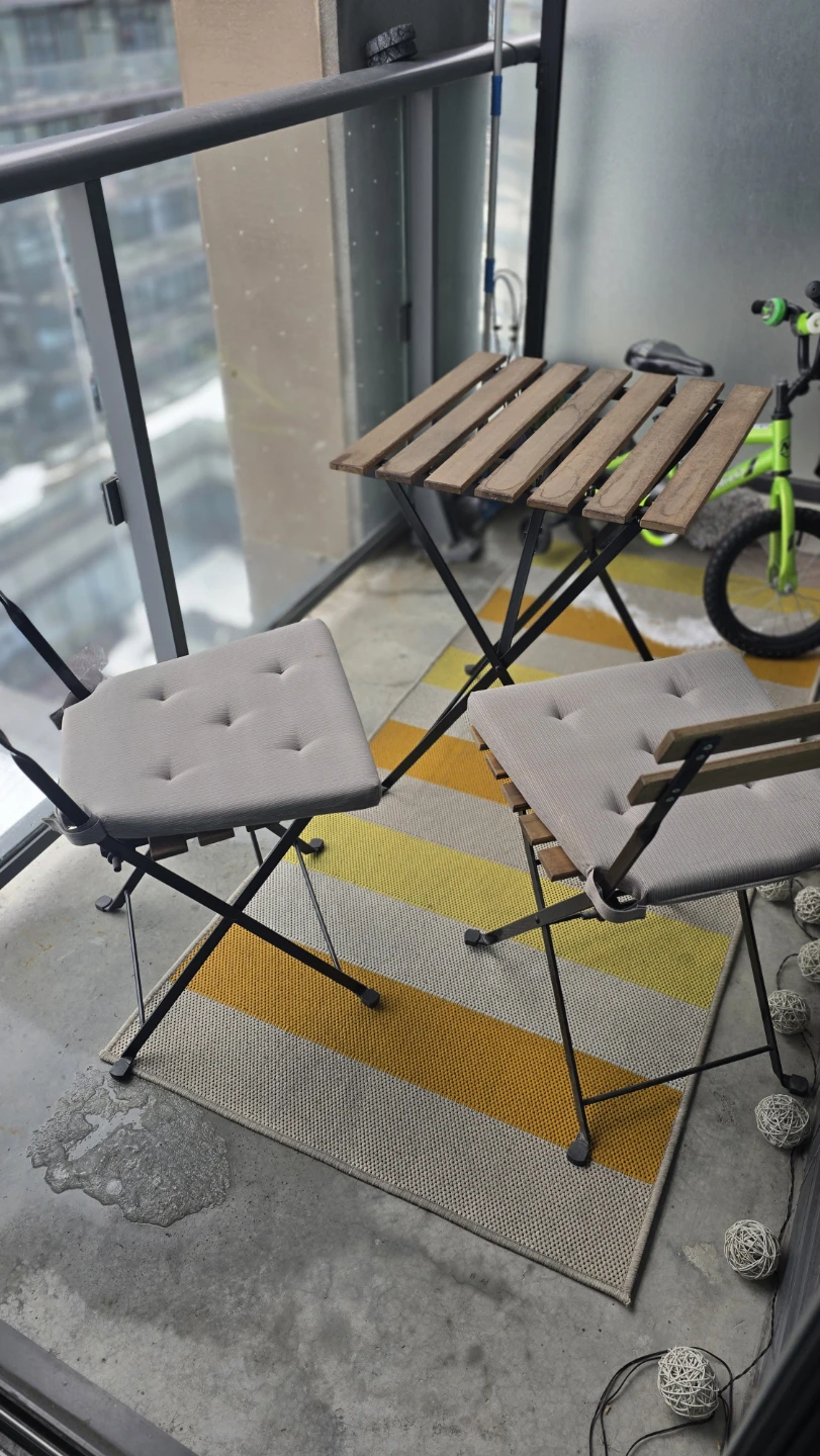 Outdoor Bistro Set - Table and 2 Chairs - photo 3