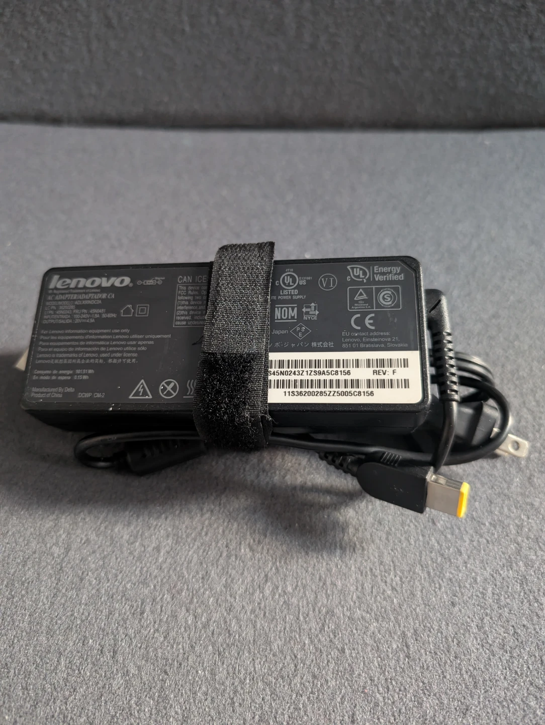 Lenovo 90W AC Adapter for ThinkPad (Square Tip)