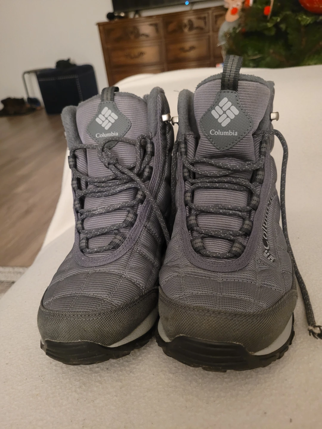 Columbia Waterproof Winter Boots, Grey